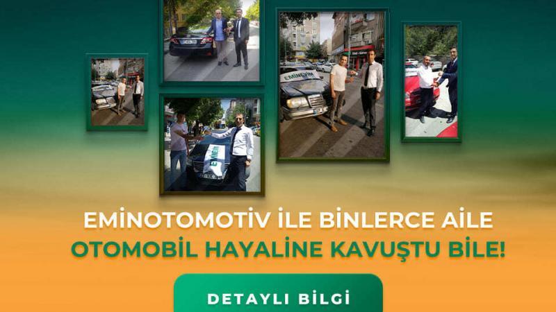 Eminevim – EminOto Faizsiz Peşinatsız Araç Almak
